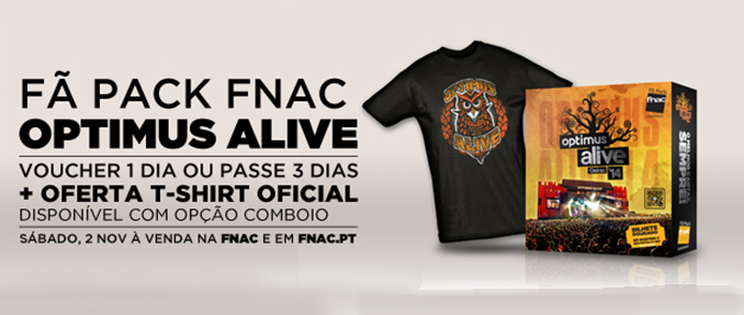 Fã Pack Fnac Optimus Alive’14