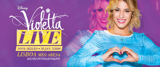 VIOLETTA LIVE ANUNCIA NOVA DATA