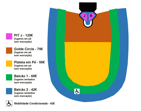 Justin Bieber – Pacotes VIP