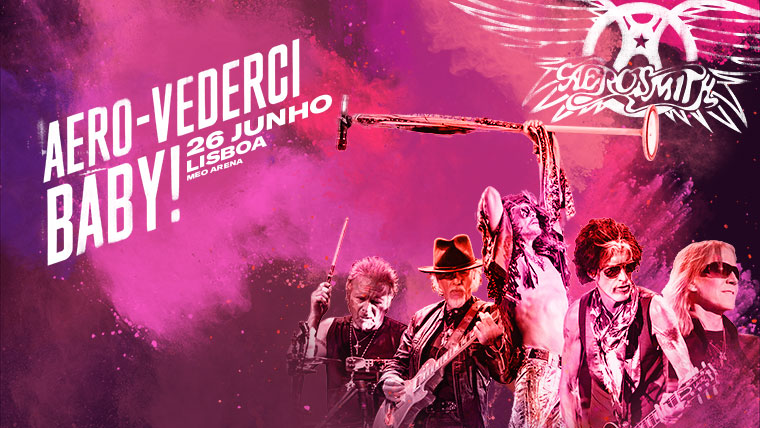 VÁ DE COMBOIO AO CONCERTO DE AEROSMITH COM A CAMPANHA PROMOCIONAL CP