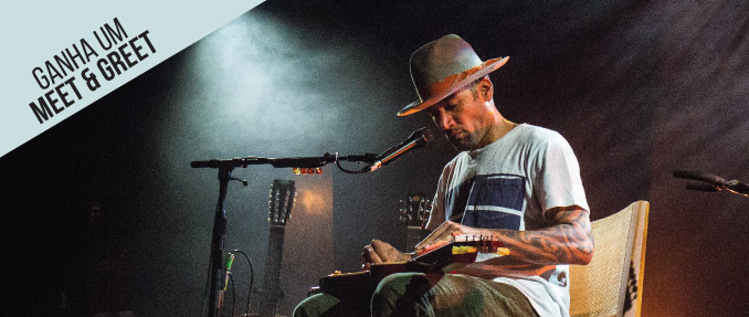 O teu sonho é connhecer o Ben Harper? Partilha uma fotografia ou vídeo e demonstra o fã que há em ti!