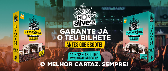 Fã Pack FNAC NOS Alive’19  já à venda na FNAC e FNAC.pt