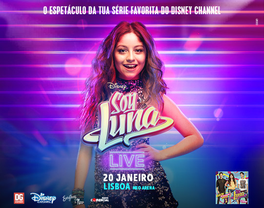 Soy Luna Live – Pacotes VIP