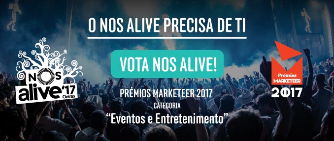 Vota NOS Alive nos Prémios Marketeer