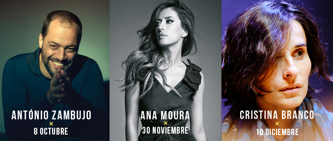 António Zambujo, Ana Moura e Cristina Branco protagonizam o cartaz da segunda edição do Festival de Fado Sevilha