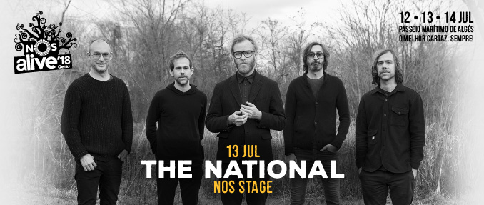 The National dia 13 de julho no Palco NOS do NOS Alive’18